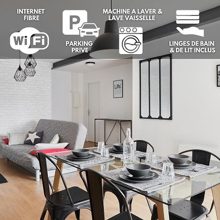 Апартаменти New-York New-York : Fibre Wifi/Linge/Parking Шатобріан Екстер'єр фото
